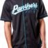 Panthers Mesh Full-Button Baseball Top - S