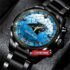 Panthers 'Easy Reader' Personalized Watch