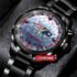 Patriots 'Easy Reader' Personalized Watch