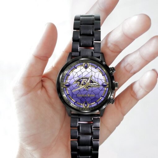 Ravens 'Easy Reader' Personalized Watch - Image 2