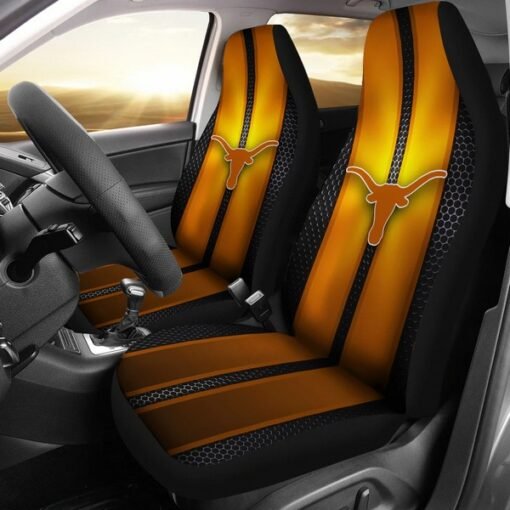 Texas Longhorns Universal Car Front Seat Cover - SET OF 2