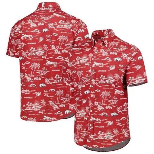 Arkansas Razorbacks Reyn Spooner Kekai Button-Up Shirt