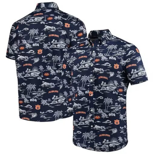 Auburn Tigers Reyn Spooner Kekai Button-Up Shirt