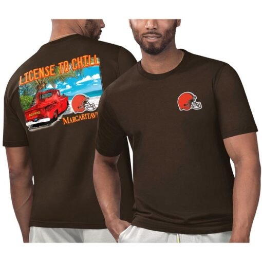 Browns Margaritaville Licensed to Chill T-Shirt
