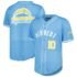 Chargers Justin Herbert Mesh Button-Up Baseball Top - S