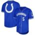Colts Anthony Richardson Mesh Button-Up Baseball Top - S