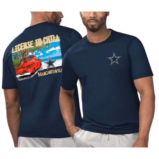 Cowboys Margaritaville Licensed to Chill T-Shirt