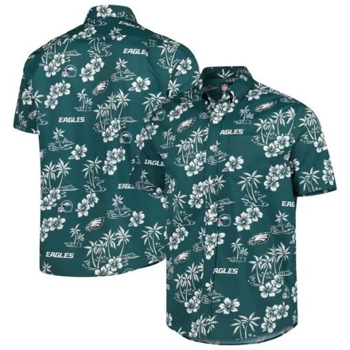 Eagles Reyn Spooner Kekai Button-Up Shirt