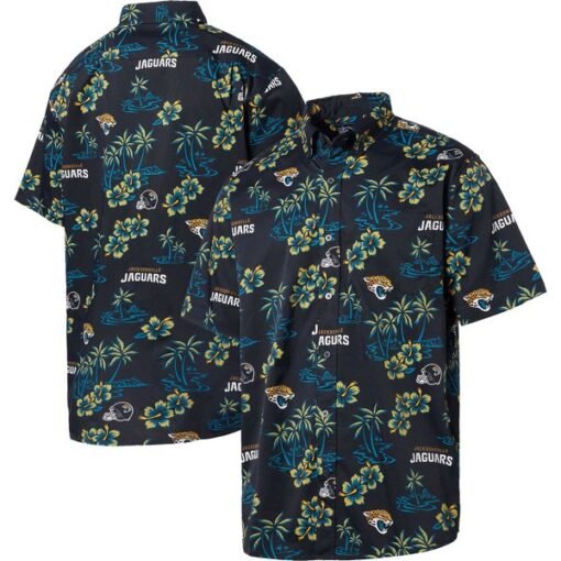 Jaguars Reyn Spooner Kekai Button-Up Shirt