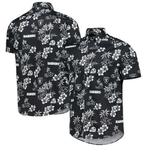 Raiders Reyn Spooner Kekai Button-Up Shirt