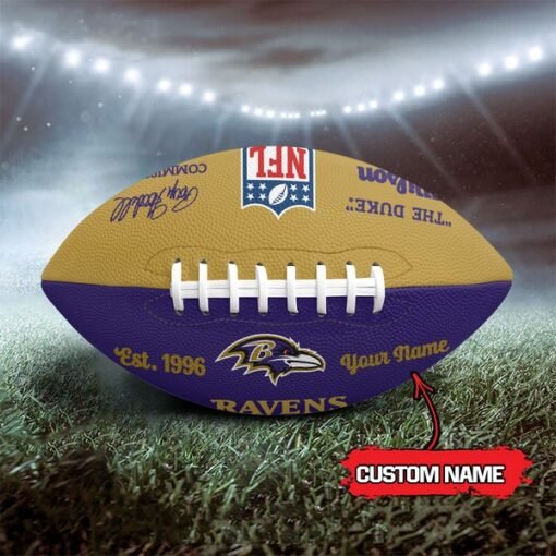 Ravens Personalized Wilson Duke Football
