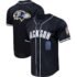 Ravens Lamar Jackson Mesh Button-Up Baseball Top - S