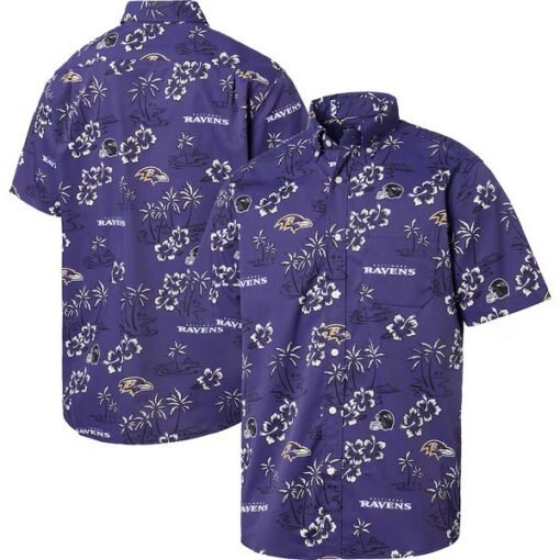 Ravens Reyn Spooner Kekai Button-Up Shirt
