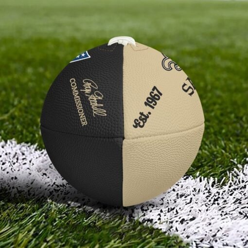 Saints Personalized Wilson Duke Football - Image 2