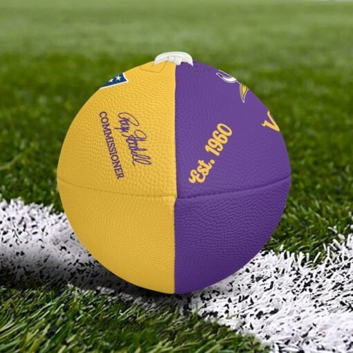 Vikings Personalized Wilson Duke Football - Image 2