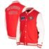 49ers New Era Third Down Varsity Full-Snap Jacket - S