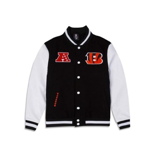 Bengals New Era Third Down Varsity Full-Snap Jacket