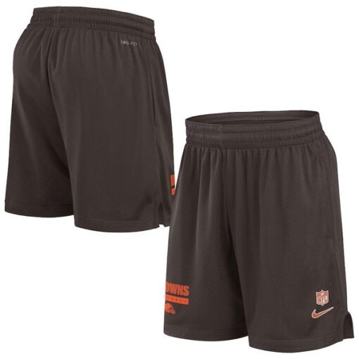 Browns 2024 Sideline Performance Mesh Shorts