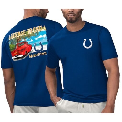 Colts Margaritaville Licensed to Chill T-Shirt