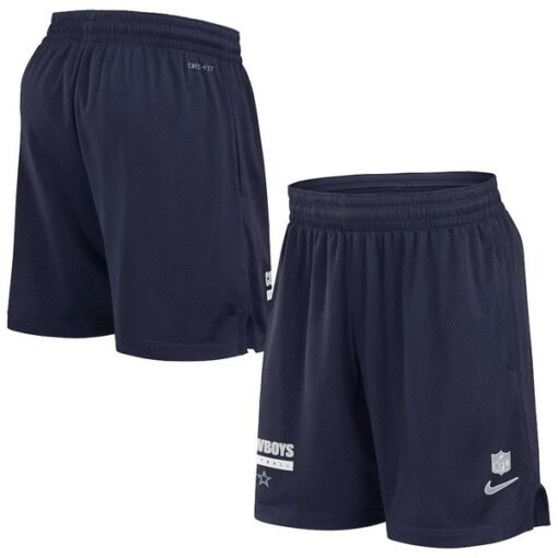 Cowboys 2024 Sideline Performance Mesh Shorts