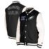 Eagles New Era Third Down Varsity Full-Snap Jacket - S