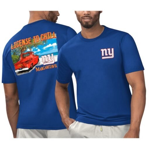 Giants Margaritaville Licensed to Chill T-Shirt