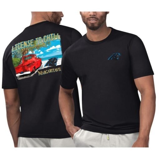 Panthers Margaritaville Licensed to Chill T-Shirt