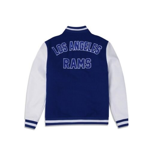 Rams New Era Third Down Varsity Full-Snap Jacket - Image 2