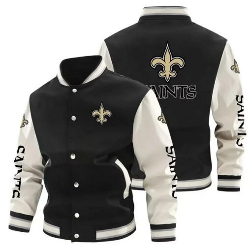 Saints Third Down Varsity Full-Snap Jacket