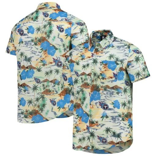 Titans Floral Paradise Button-Up Shirt