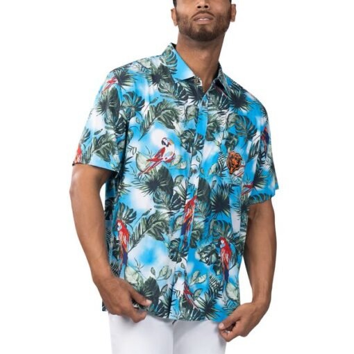 Bears Margaritaville Jungle Parrot Party Button-Up Shirt