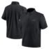 Jets 2024 Sideline Coach Short Sleeve Half-Zip Hoodie Jacket - S