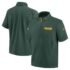 Packers 2024 Sideline Coach Short Sleeve Half-Zip Hoodie Jacket - S