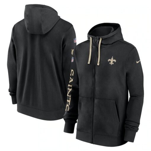 Saints 2024 Sideline Club Full-Zip Hoodie