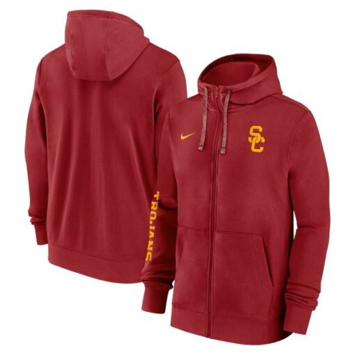 USC Trojans 2024 Sideline Full-Zip Hoodie