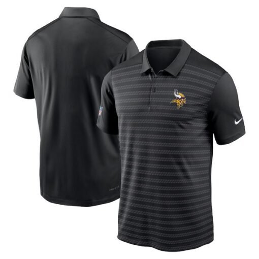 Vikings 2024 Sideline Victory Performance Polo Purple - Image 2