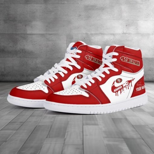 49ers Personalized Air Jordan 1