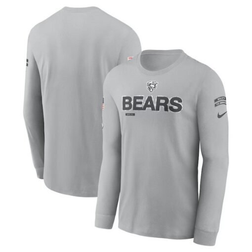 Bears 2024 Salute to Service Long Sleeve T-Shirt