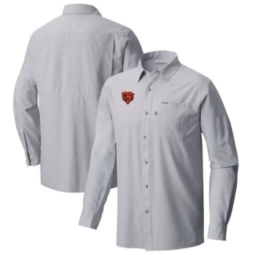 Bears Columbia Slack Tide Omni-Wick Long Sleeve Button-Up Shirt - Image 2