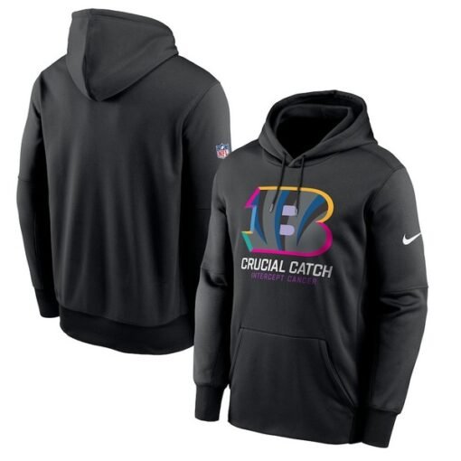 Bengals 2024 Crucial Catch Club Pullover Hoodie