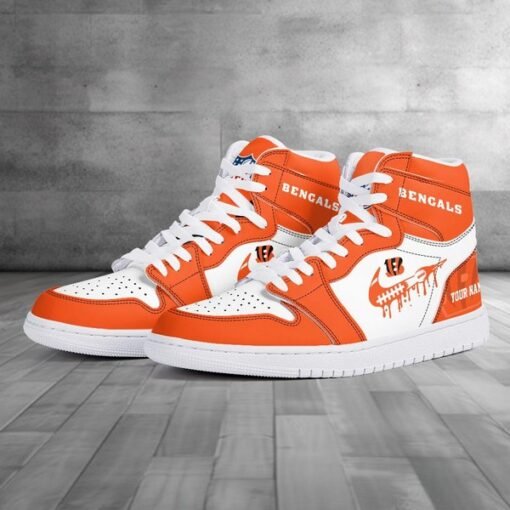 Bengals Personalized Air Jordan 1