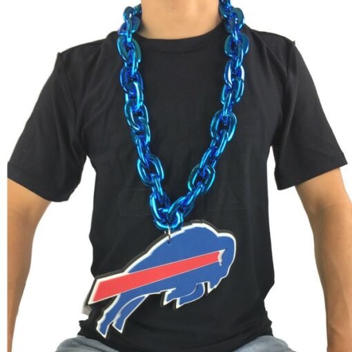 Bills WinCraft Big Chain Logo Necklace