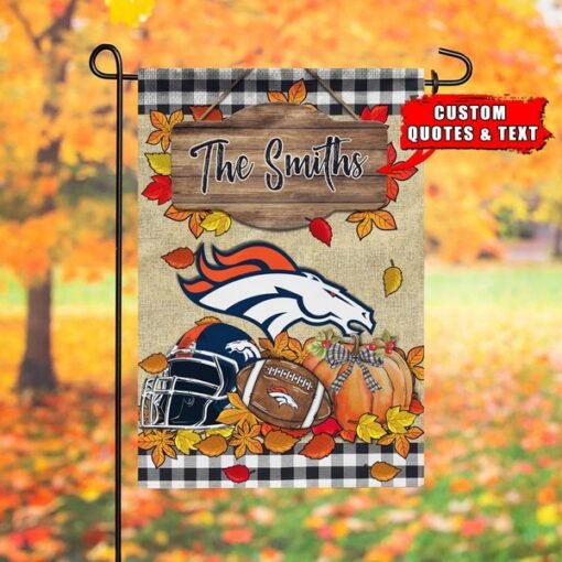 Broncos Custom 'Quote' or 'Text' Flag