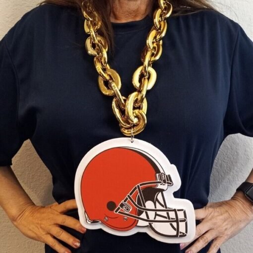 Browns WinCraft Big Chain Logo Necklace