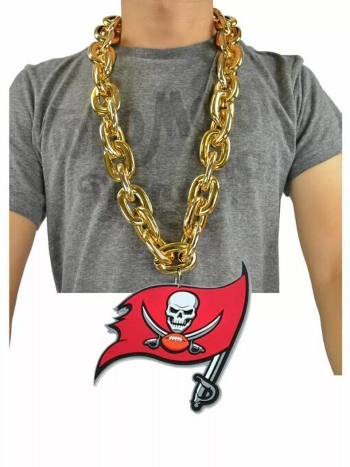 Buccaneers WinCraft Big Chain Logo Necklace