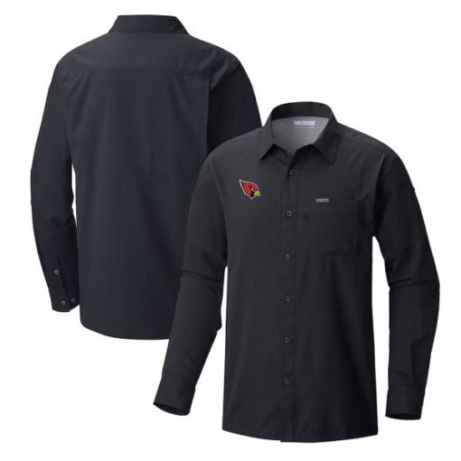 Cardinals Columbia Slack Tide Omni-Wick Long Sleeve Button-Up Shirt - Image 3