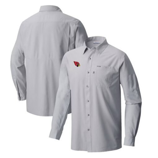 Cardinals Columbia Slack Tide Omni-Wick Long Sleeve Button-Up Shirt - Image 2
