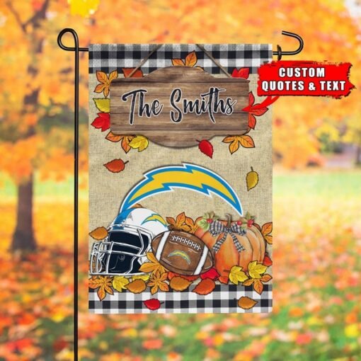 Chargers Custom 'Quote' or 'Text' Flag