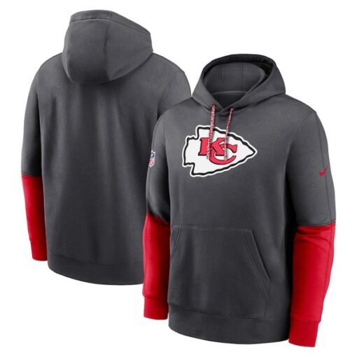 Chiefs 2024 Sideline Club Pullover Hoodie - Image 2