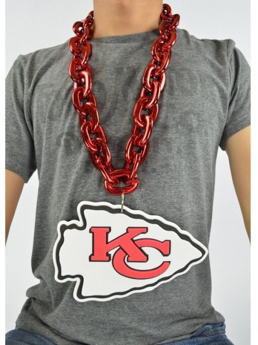 Chiefs WinCraft Big Chain Logo Necklace